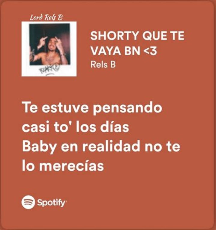 'Shorty Q Te Vaya Bnn' - español Canción