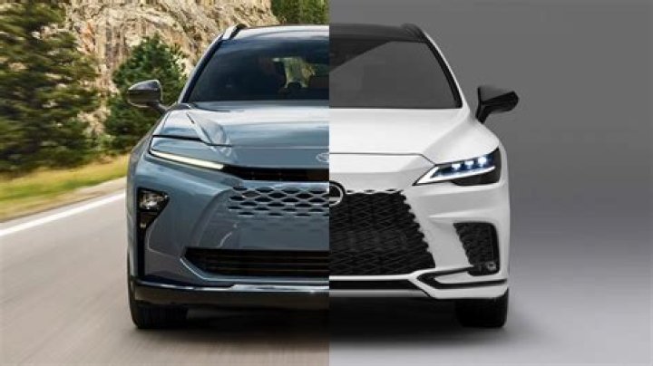 2024 Lexus TX vs Lexus RX Comparison Difference
