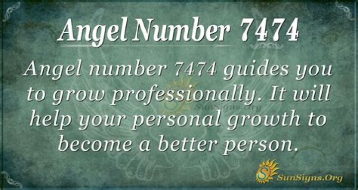 7474 Angel Number