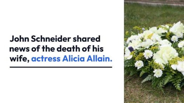 Alicia Allain Cause Of Death Who Was Alicia Allain Schneider? How Did John Schneider Wife Died?
