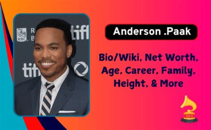 Anderson .Paak - Bio, Net Worth, Height