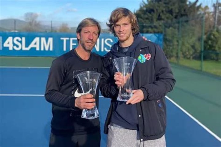 Andrey Rublev Parents: Marina Marenko, Andrey Rublev Sr.