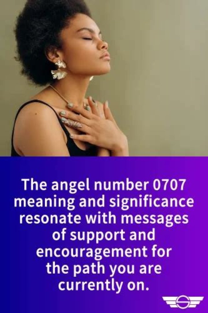 Angel Number 0707 Meaning And Significance