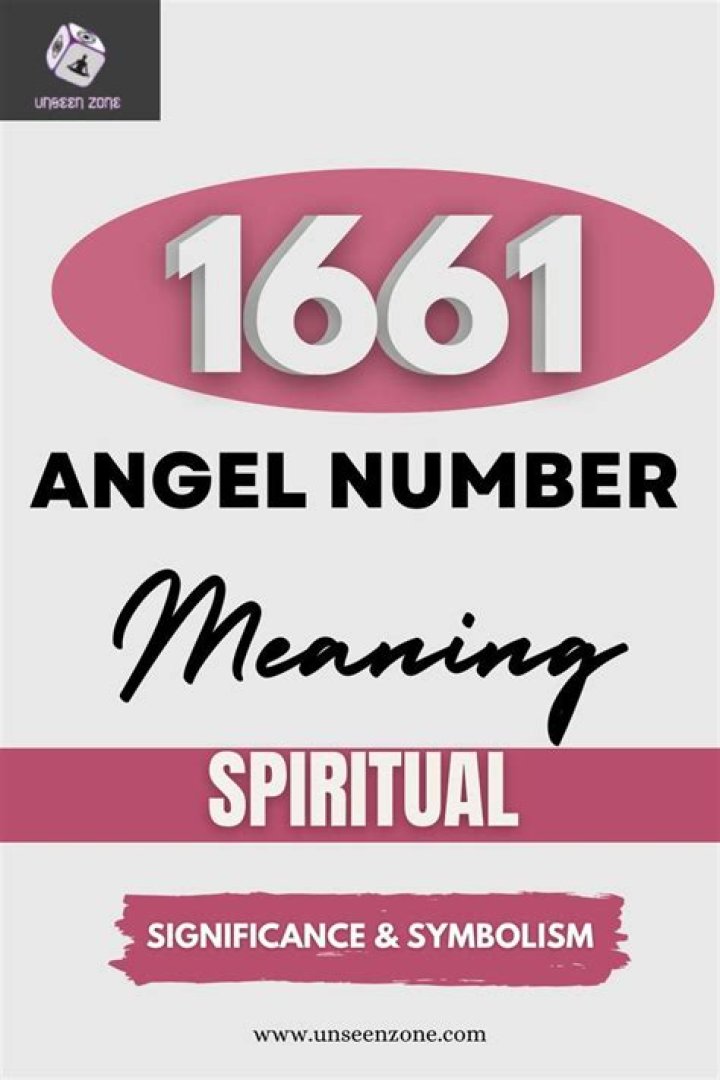 Angel Number 1661 Meaning And Significance