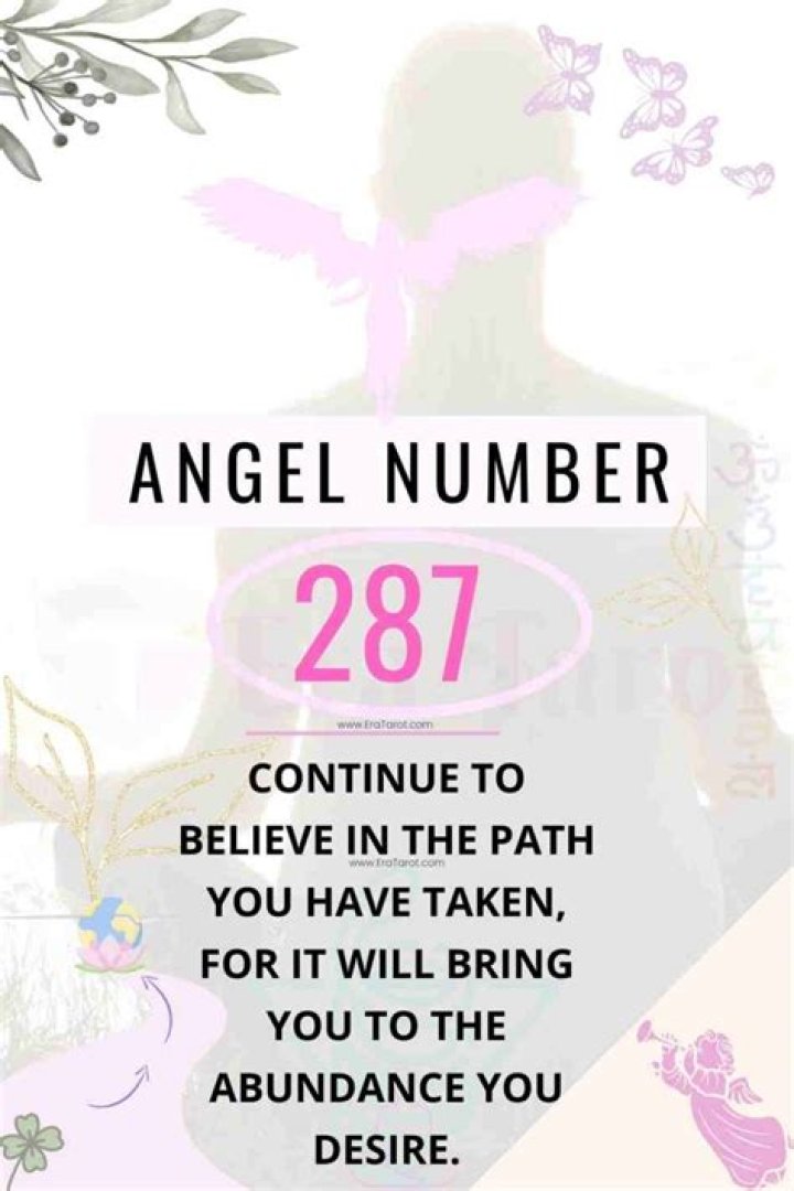 Angel Number 287 Meaning And Significance