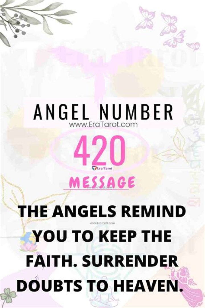 Angel Number 420 Meaning And Significance