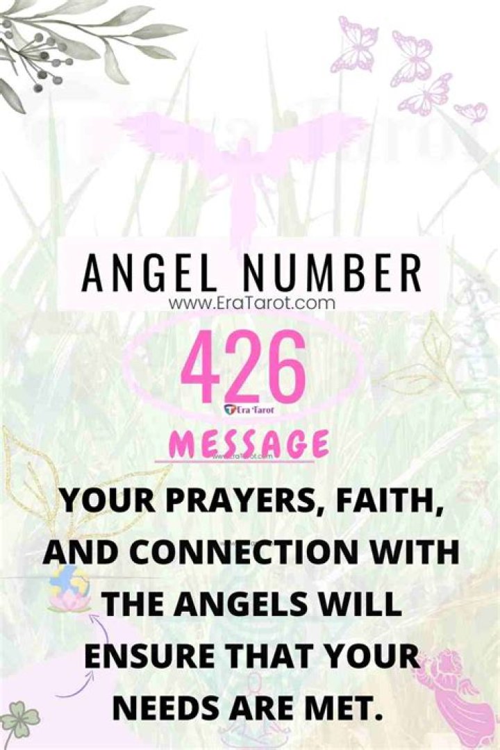Angel Number 426 Meaning And Significance