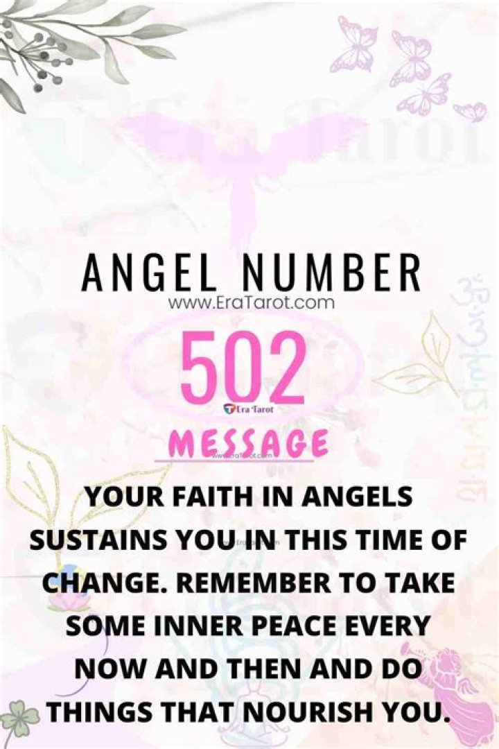 Angel Number 502 Meaning And Significance