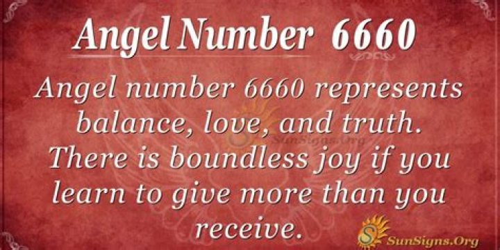 Angel Number 6660 Meaning And Significance