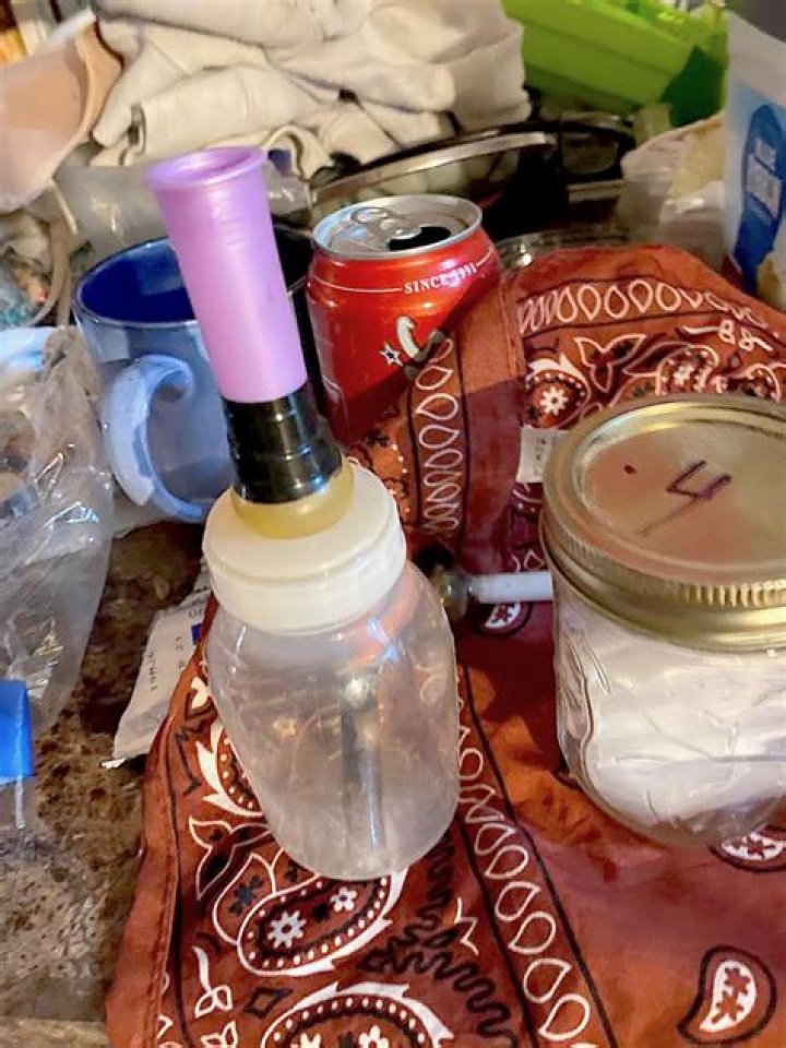 BABY-BOTTLE BONGS & METHAMPHETAMINE | News