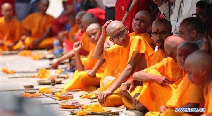 Bratabandha ceremony held in Kathmandu, Nepal - Xinhua