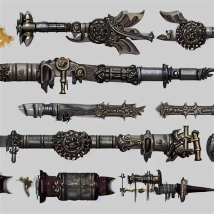 Custom and Technomantic Weapons for a Steampunk Setting