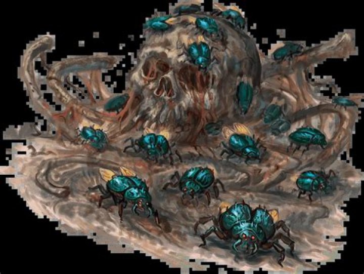 D&D 5E - King (for a day) of the Monsters: Rot Grub Swarm