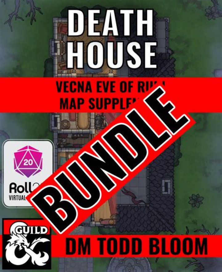 D&D 5E - Mike Schley made the Death House Maps available for free