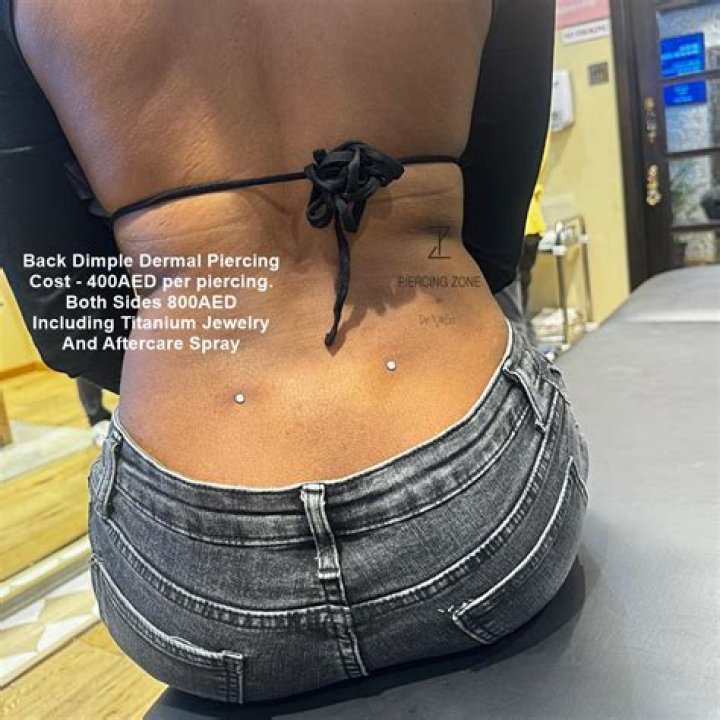 do back dermal piercings hurt Archives