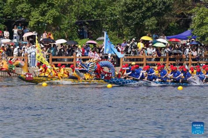 Dragon Boat Festival celebrated in China's Gansu - Xinhua