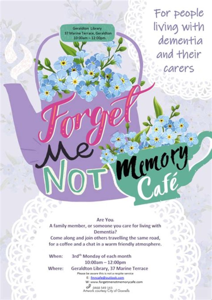 Edenbridge Forget-me-not cafe | Alzheimer's Society