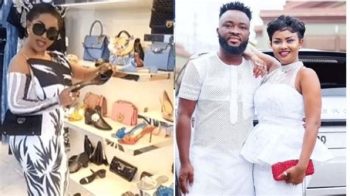 Edey Pain U! – Happy Mcbrown Shares Video Of Her Husband Buying Expensive Shoes & Bags For Her