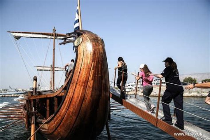 Feature: Sailing to history with replica of ancient Greek trireme Olympias in Athens - Xinhua