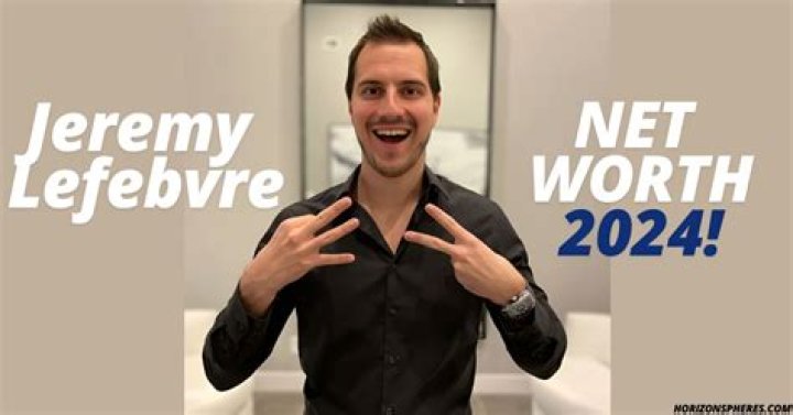 Jeremy Lefebvre Net Worth: The Financial Education Guru (2024)