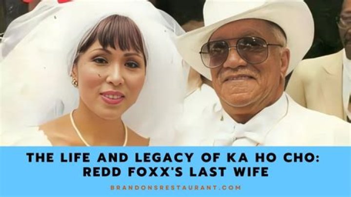 Ka Ho Cho: Untold truth about Redd Foxx's 4th Wife
