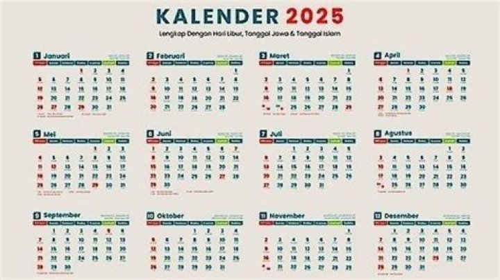 Kalender 2023 Lengkap dengan Tanggal Merah dan Libur Nasional