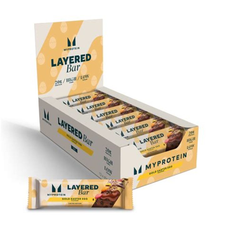 Layered Protein Bars | High-Fibre & Low Sugar