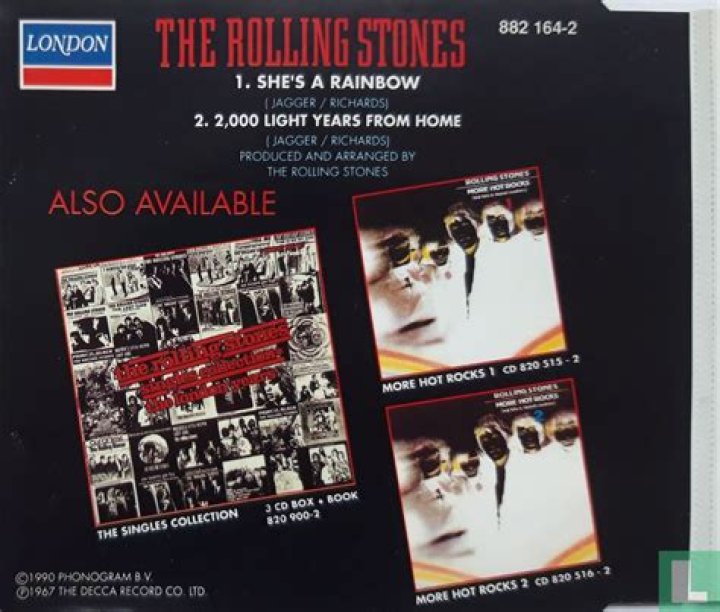 Lirik dan Chord Lagu She’s a Rainbow dari The Rolling Stones