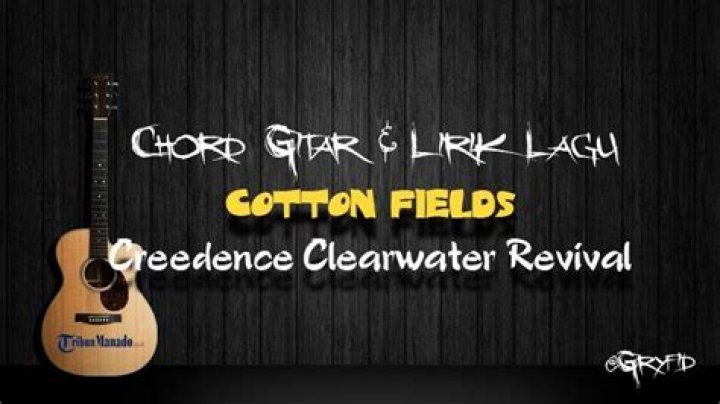 Lirik Lagu Cotton Fields - Creedence Clearwater Revival