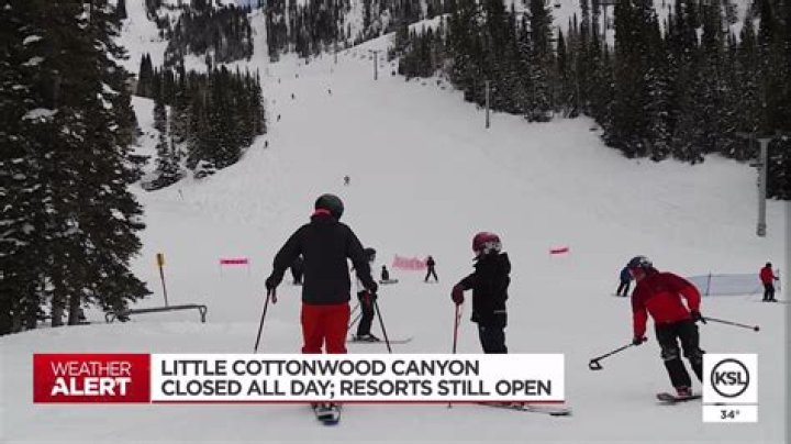 Little Cottonwood skiers enjoy resorts as the canyon remains closed