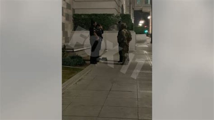 Man arrested for allegedly impersonating National Guard soldier; found with cache of weapons