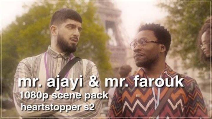 Mr. Farouk and Mr. Ajayi in Heartstopper!