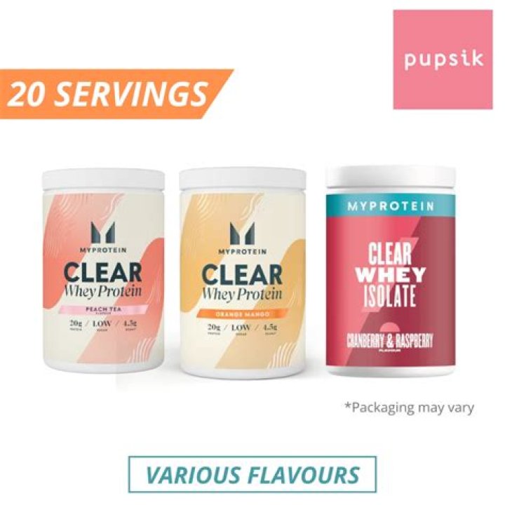 Myprotein's Best Whey Protein Flavours According To You