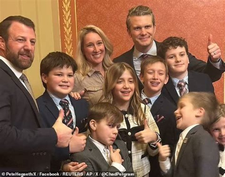 Pete Hegseth Children: Gunner Hegseth, Rex Brian Hegseth