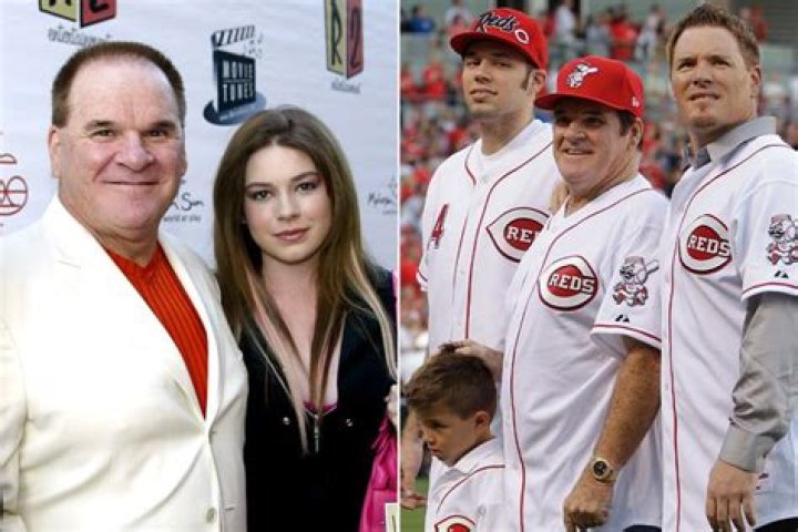 Pete Rose Daughters: Chea Courtney, Fawn Rose, Morgan Erin Rubio