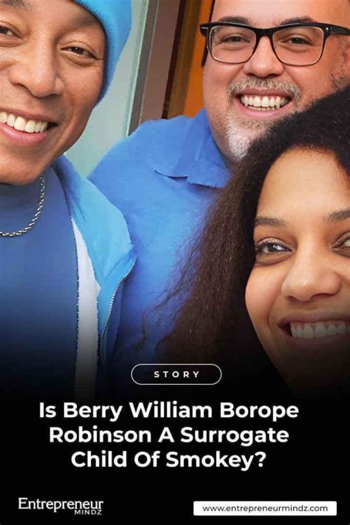 Smokey Robinson's children, Berry William Borope Robinson and Tamla Claudette Robinson