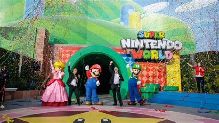Super Nintendo World Will Open in the US Next Year