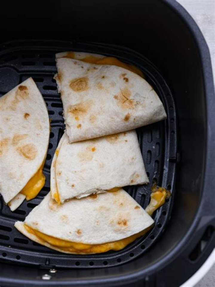 Sweet Chilli Chicken Air Fryer Quesadilla