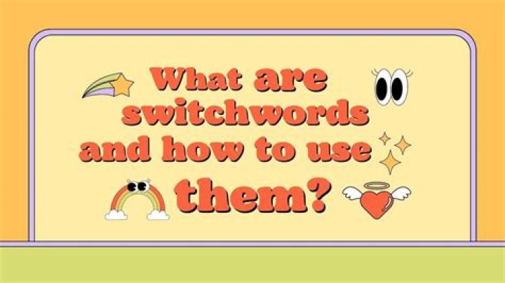 Switchword SHOE LACE Meaning