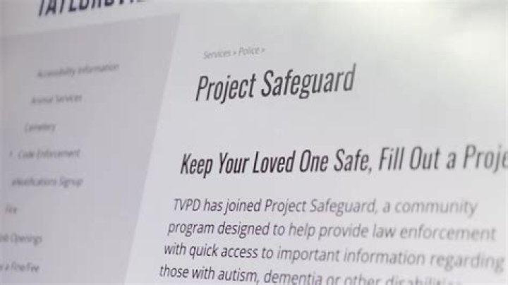 Taylorsville police adopt Project Safeguard, a program that provides information on person with special needs