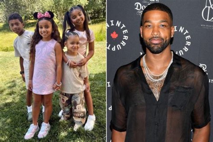 TRISTAN THOMPSON’S ELDEST CHILDREN, PRINCE AND TRUE, HEAD BACK-TO-SCHOOL