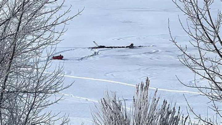 Two rescued from Pineview Reservoir after falling through ice