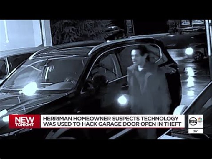 Video: Herriman homeowner says he believes car thief may have used technology to hack garage door