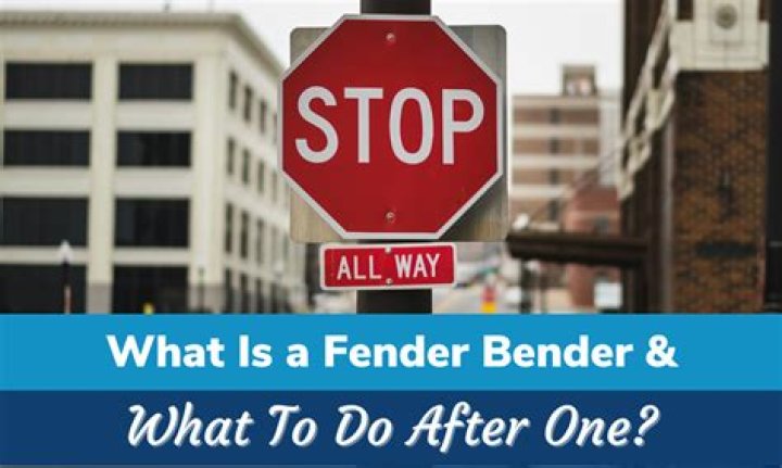 What To Do If You’re Involved In A Fender Bender