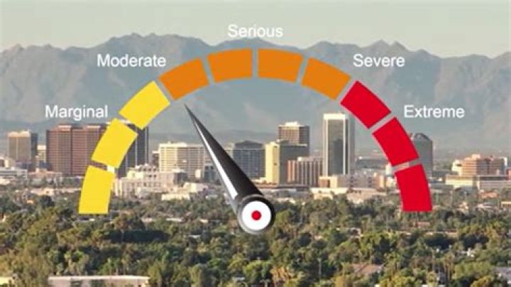 Why does the Phoenix Metro area have some of the worst air quality year-round?