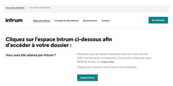 Www.intrum.fr Payer En Ligne