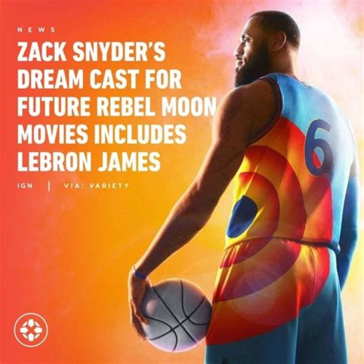 Zack Snyder's Dream Cast for Future Rebel Moon Movies Includes LeBron James